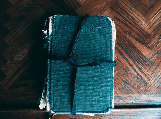 "Grandma's Bible" © Andrew Seaman; Creative Commons license