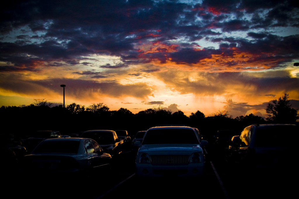 "CFCC Parking Lot" ©  Kolin Toney; Creative Commons license