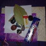 "Spell/Charm Bag for NaNoWriMo" © Sasha Kelley; Creative Commons license