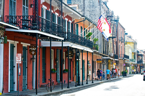 New Orleans street scene