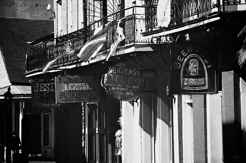 New Orleans street scene