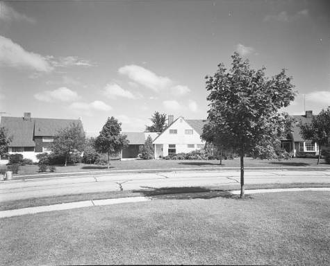 Levittown houses, 1958